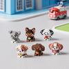 Kids Toys Pets Dog Micro Building Blocks Mini Diamond Bricks Assembled Animals Models Toys Tabletop Decoration Gift Sets