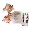 Easter Bunny & Carrot Mushroom LED Copper Wire String Lights - Battery Operated Decoration