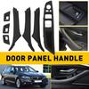 7PCS For BMW 5 Series F10 F11 535i LH & RH Interior Door Pull Handle Trim Cover