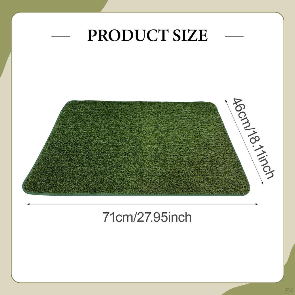 Artificial Dog Grass Pee Pad Fake Cage Accessories Home Potty Mat Training Replacement Turf