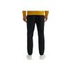 FILA Solid Color Straight Leg Knit Casual Pants Men bottoms Black F11M412605F-BK