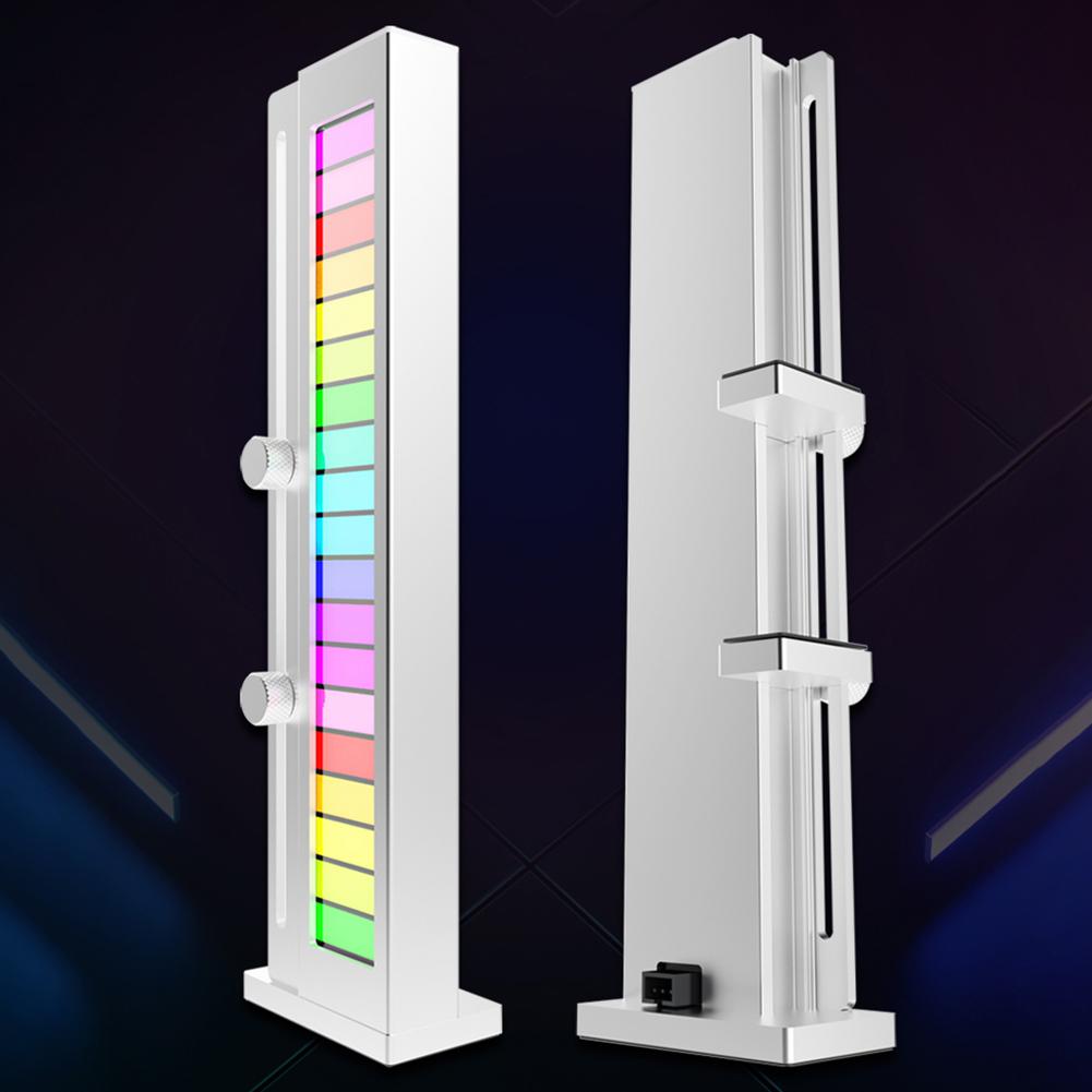 5V 3Pin ARGB Sync Computer Video Card Holder Adjustable PC GPU VGA Graphic Card Support Stand Aluminum Alloy GPU Support Bracket