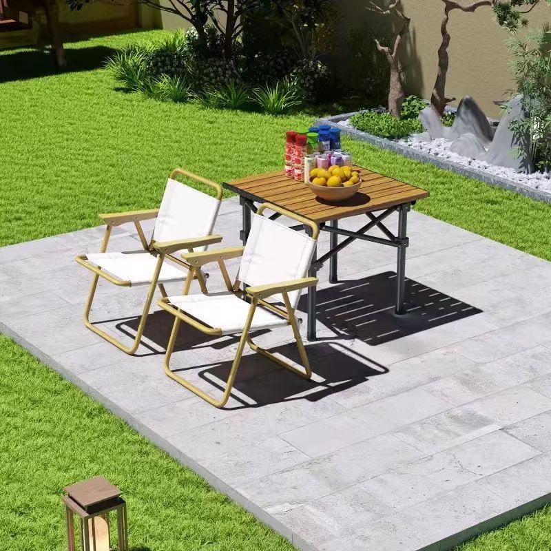 Folding Outdoor Table and Chair Set with Storage Bag - Quick Fold, Easy Store, Perfect for Fishing, Picnics, and Night Markets