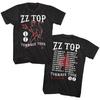 ZZ Top Devil Tonnage Tour 2017 Satan Men's T Shirt Rock Band Album Concert Merch