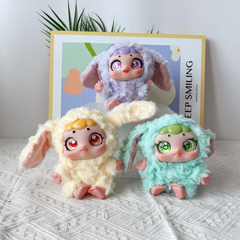 Klebreis-Serie Plüschfigur Blindbox Kreative niedliche Puppe Tide-Play Geschenk Schlüsselanhänger Taschenanhänger