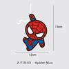 Urocze Naklejki Samochodowe Spider-Man Stylizacja Venom Wodoodporne Szyby Samochodowe Lusterka Wsteczne Śmieszne Naklejki Winylowe Dekoracje Szyby