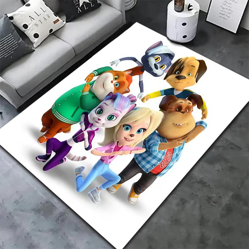 Barboskiny Carpet Rug for Living Room Bedroom Home Sofa Decoration,Kids play Nonslip Floor Mat