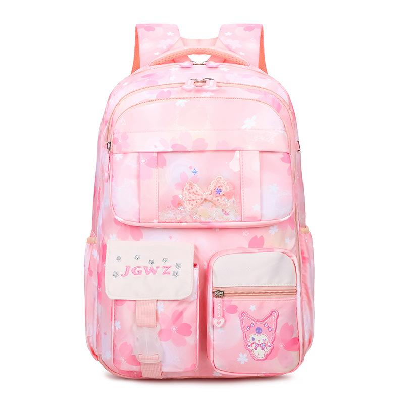 

Eyecatching And Spacious Childrens Backpack For School Use With Comfortable Design And Anime Style рожевий
