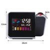 Swivel Projection Alarm Clock Weather Station Thermometer Temp Humidity Monitor