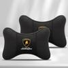 Breathable Car Headrest Neck Support Seat Pillow Protect Neck For Lamborghini LP570 LP610 Urus LP700 LP770 Aventador Keyring TT3
