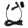 Professional Lavalier Microphone 2.5mm Wire All directional Mic Windproof Cover