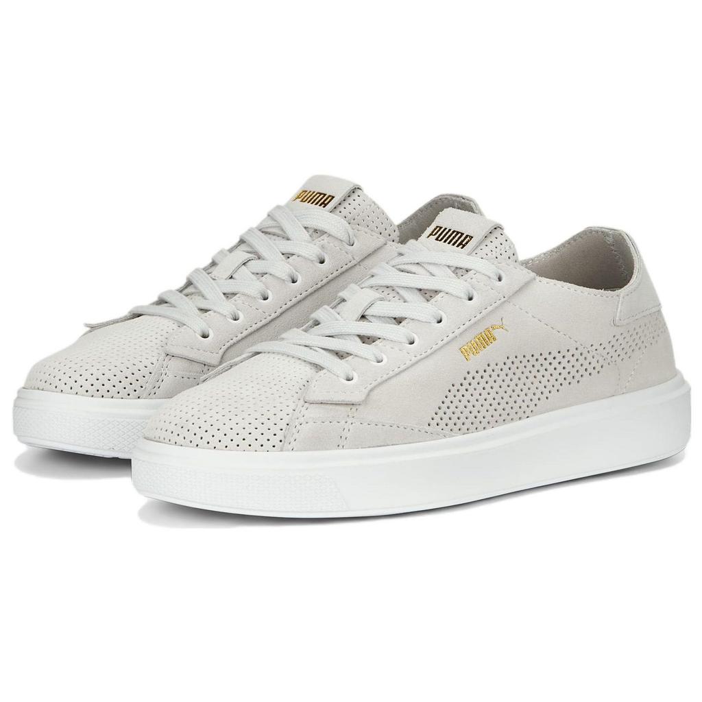 Puma Lajla Tonal Low-Top Sneakers Women Sneakers Gray White 390644-02