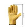 1pc Mountaineering Gloves Sheepskin Leather Ski Gloves Workers Work Welding Safety Protection Garden Sports Motorcycle Driver