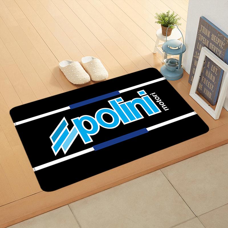 Interior Floor Mat P-Polini Italy Scooter Doormat Non-slip Foot Rug for Entryway Kitchen Carpet Bedroom Bedside Mats Home Decors