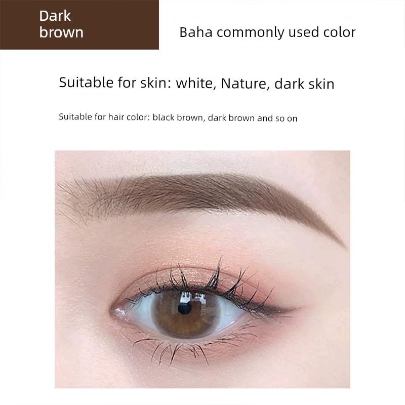 French Big Brand Eyebrow Pencil Waterproof Long Lasting Fadeless Distinct Look Novice Wild Eyebrow Sweat-Proof Eyebrow Pencil Female Non-Fading
