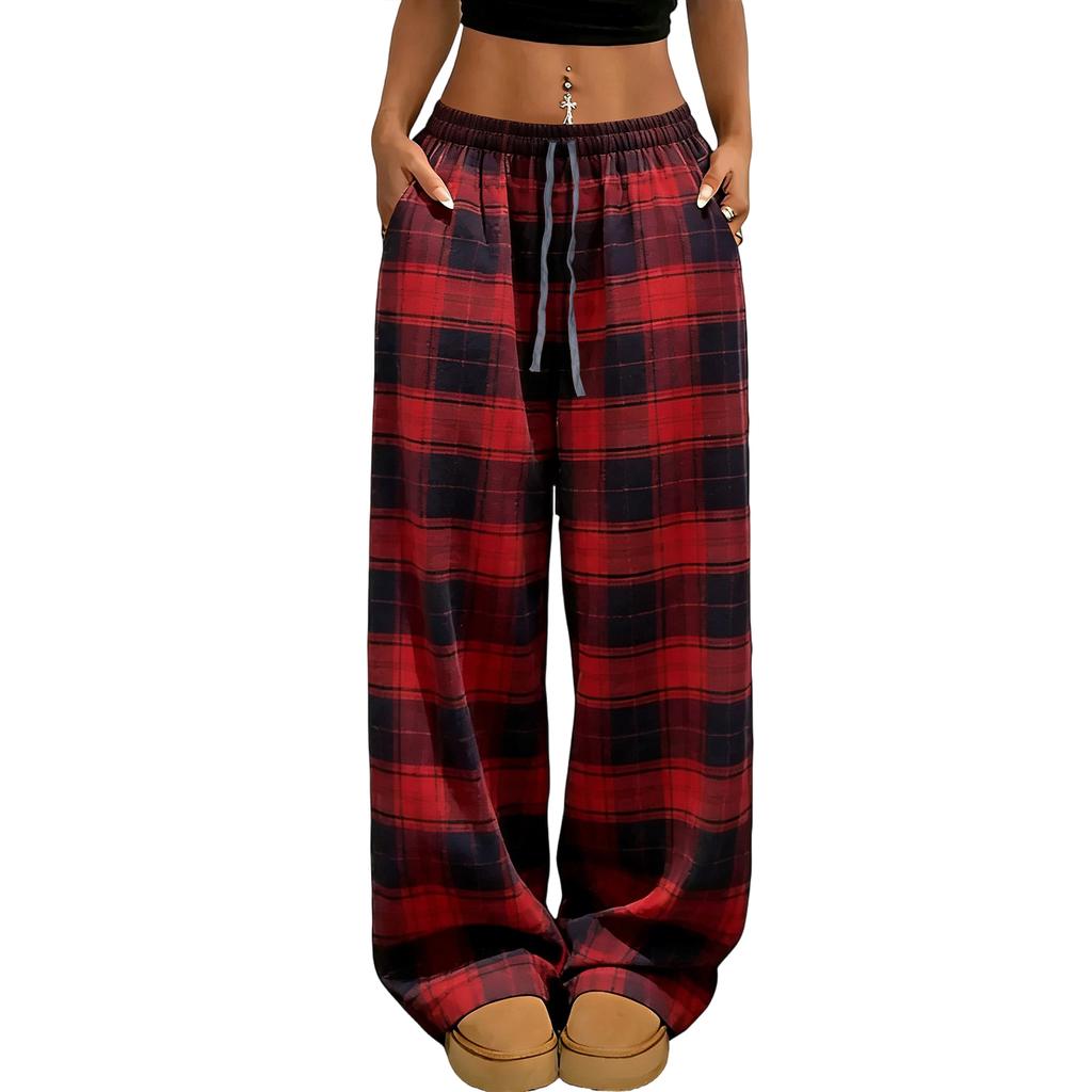 Women's Quick Drying Paratrooper Pants, Wide Leg Pants, Color Casual Sports Pants