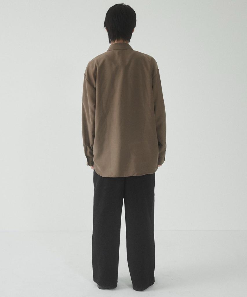 WEGO Sheer Big Size S Men's Shirt, Brown,