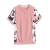 Short-sleeved T-shirt Women's Summer Fashion Loose Large Size Women's Top