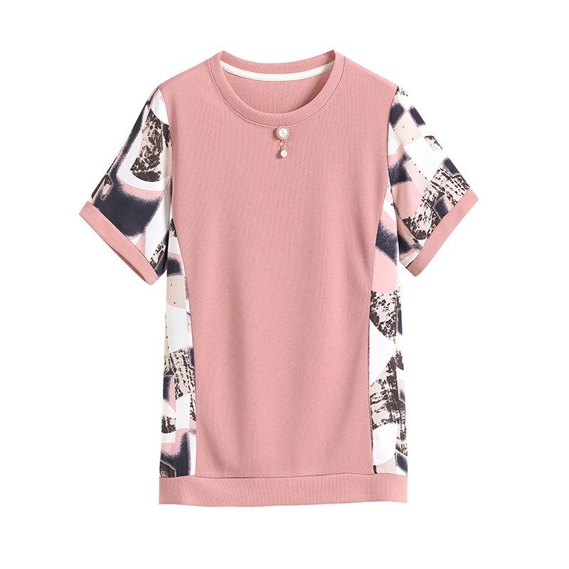 Short-sleeved T-shirt Women's Summer Fashion Loose Large Size Women's Top