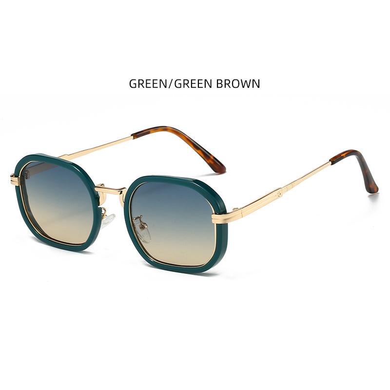 

Новые ретро солнцезащитные очки Prince Mirror Fashion Женские солнцезащитные очки с маленькой оправой для личности Женские солнцезащитные очки Модные 5244 зелёный