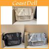 Borsa Tote Leggera Stile College Con Tasca Interna Per Telefono Per Uscite Informali