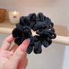 Autumn Winter New Sweet Plush Soft Girls' Women Pompom Hair Ties Elastic Hair Band Ropes Accessories Headwear