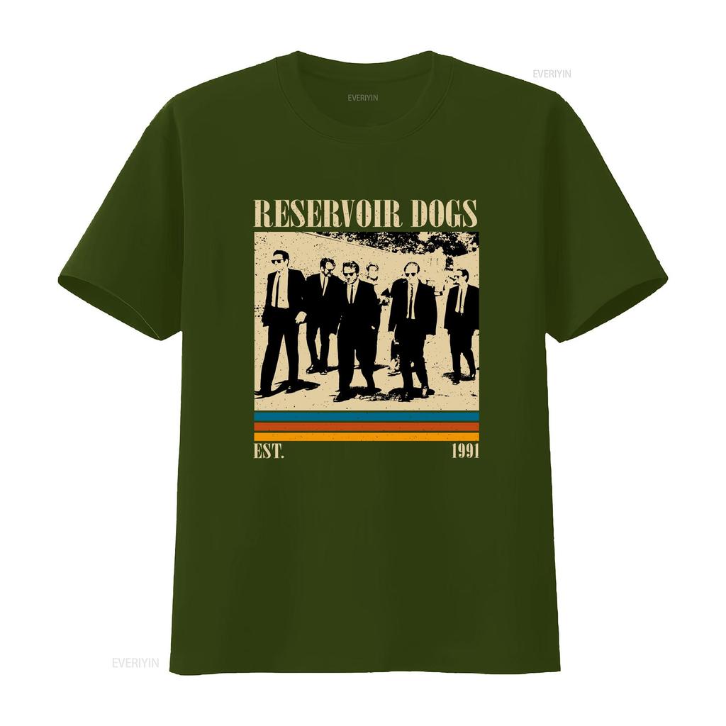 Reservoir Dogs T Shirt Movie Film Vintage Retro Classic S for Him Christmas Vintage Washed Stylish Casual Stretched Unisex