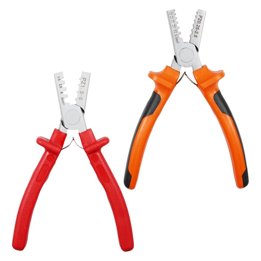 Crimpzange für Terminals Vielseitig Robust für Zuhause Industrie Arbeitsplatz