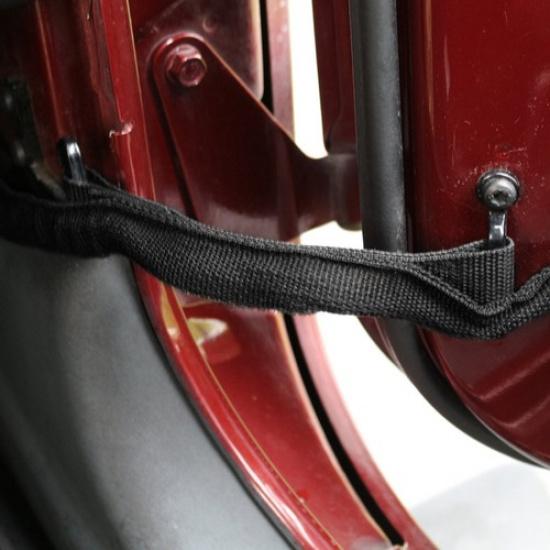 Heavy Duty Limiting Door Oxford Strap Black for 2007- Wrangler Jeep JK JL JT
