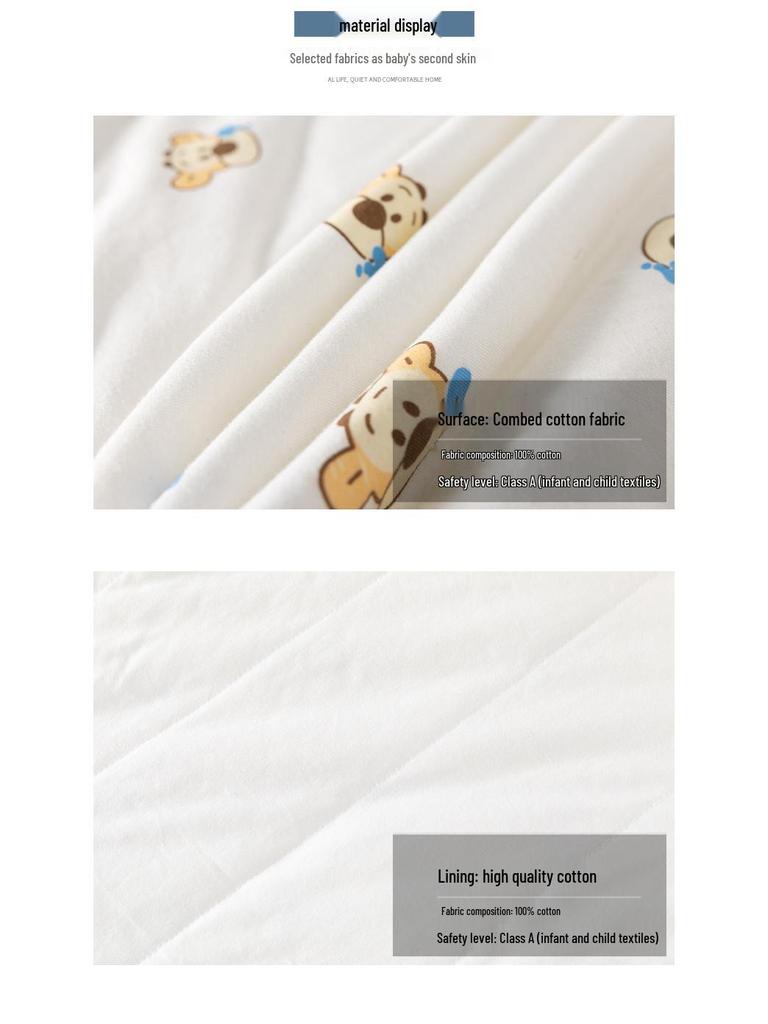 Pure Cotton Newborn Swaddle Blanket for Spring, Autumn, and Winter - 80g Thin Quilt for Delivery Room