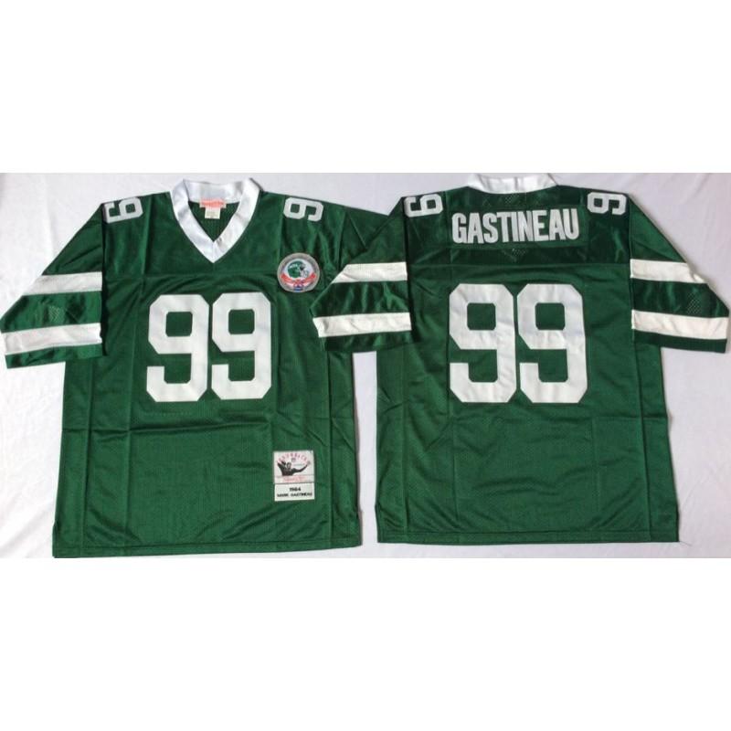 Mens Retro NFL New York Jets Jersey 12 Football Training Uniform Cotton Sportswear Gym Running Outdoor Activities