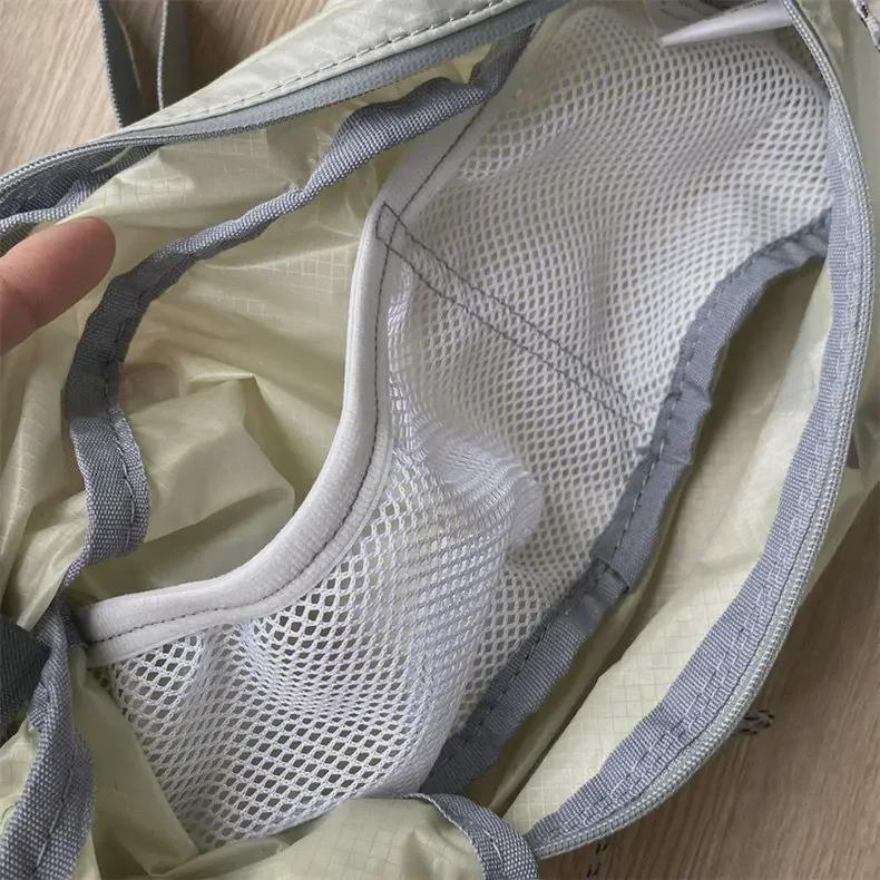 Ultradünne 3m Reflektierende Wasserdichte DuPont Nylon Karomuster Hüft- und Brusttasche