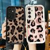 Phone Case for Samsung Galaxy A17 A16 A15 A14 A13 Leopard Print Trend Desgin A56 A36 A26 A55 A35 A25 A54 A34 A24 A53 A33 A23 A07