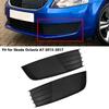 2Pcs Front Bumper Fog Light Grille Fog Lamp Grill Left Right For Skoda Octavia A7 2013 2014 2015 2016 2017 5E0807367 5E0807368