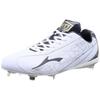 [Zett] Baseball Embedded Spike Grandjack CR White X Navy (1129) Size: 28.0 Cm BSR2295 28.0 Cm