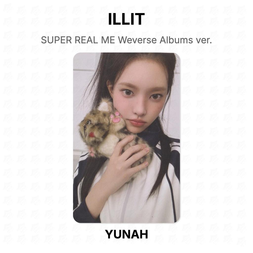 ILLIT SUPER REAL ME Weverse Albums ver. Official Photocard
