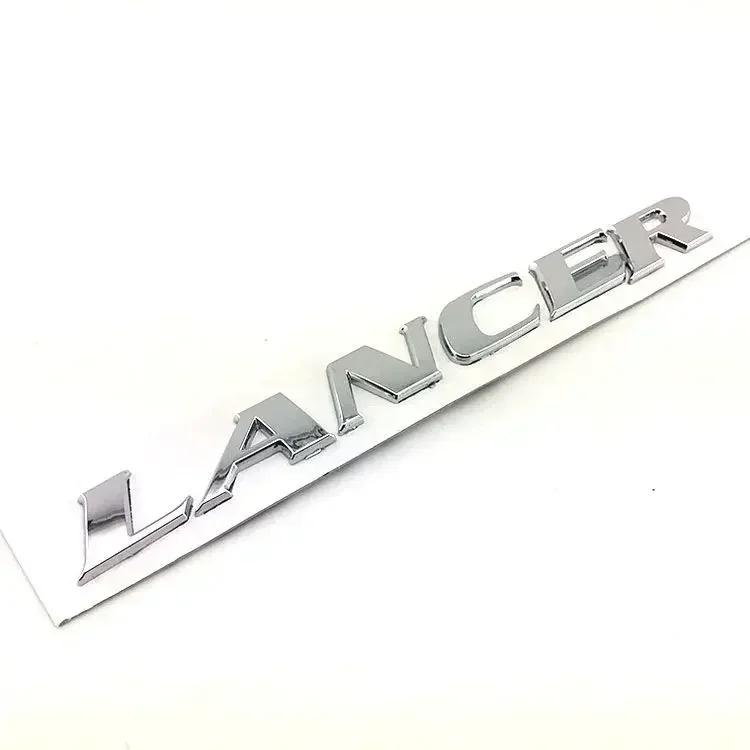 

ABS Plastic Car Rear Trunk Emblem for Mitsubishi Lancer Logo Pajero L200 ASX Eclipse Montero Ralliart EVO9 Badge Sticker