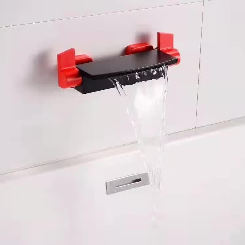 Wall-Mounted Bathtub Faucet with Shower