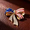 Dripping Oil Machi Bow High-end Brooch