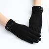 Winter Gloves Warm Touch Screen Riding Windproof Internal Plush Warm Catch Velvet Gloves Fashion Women Outdoor Gloves