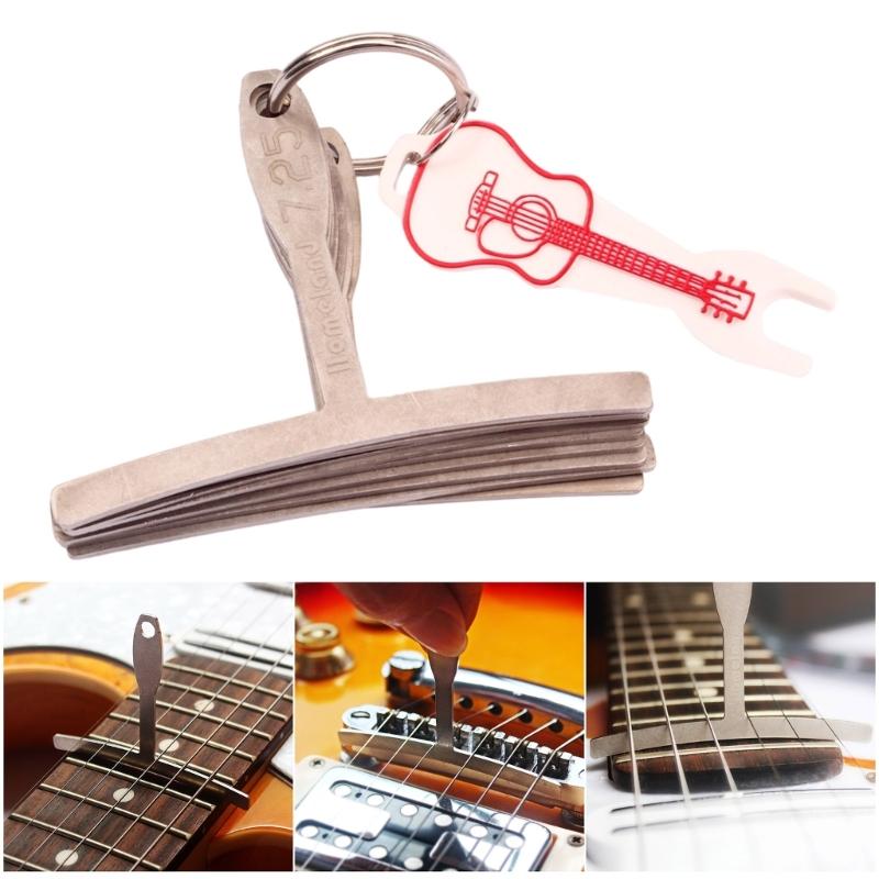 Precisions Metal Understring Radius Gauge Universal Guitar Gauge Luthier Tool for Guitar Repair and Maintenance