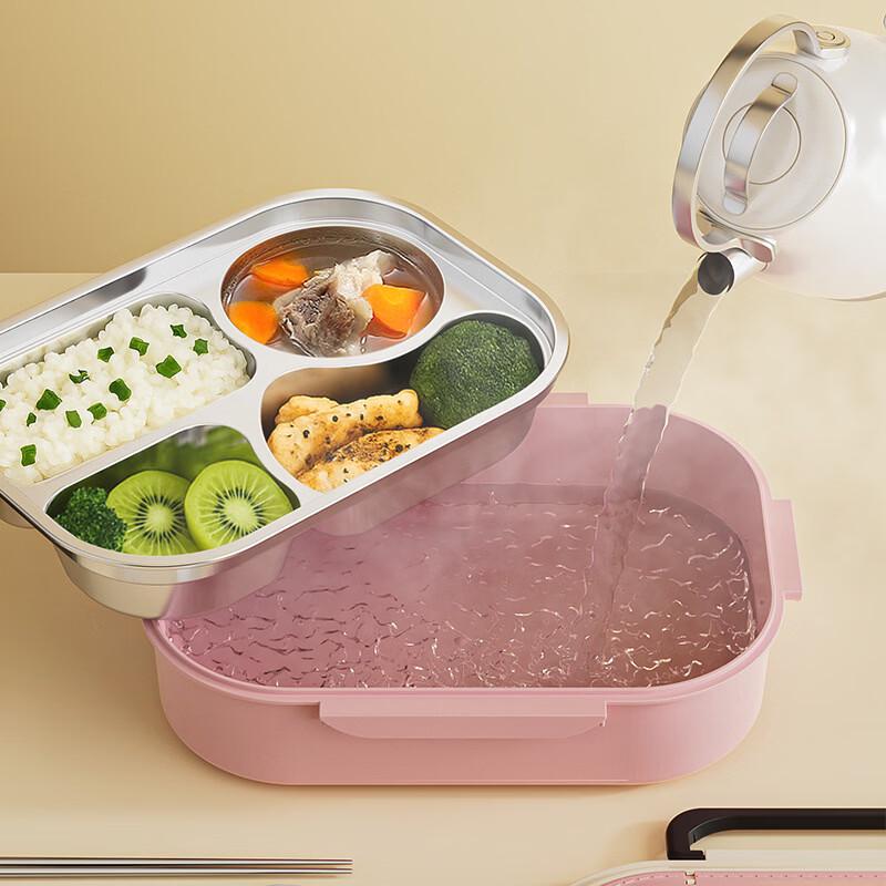 Ruhan 304 Stainless Steel Insulated Divided Lunch Box