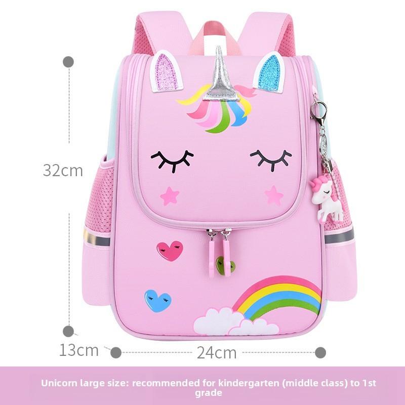 Sesame Baby Cartoon Space Backpack For Kids With Lightweight Oxford Material For School Use