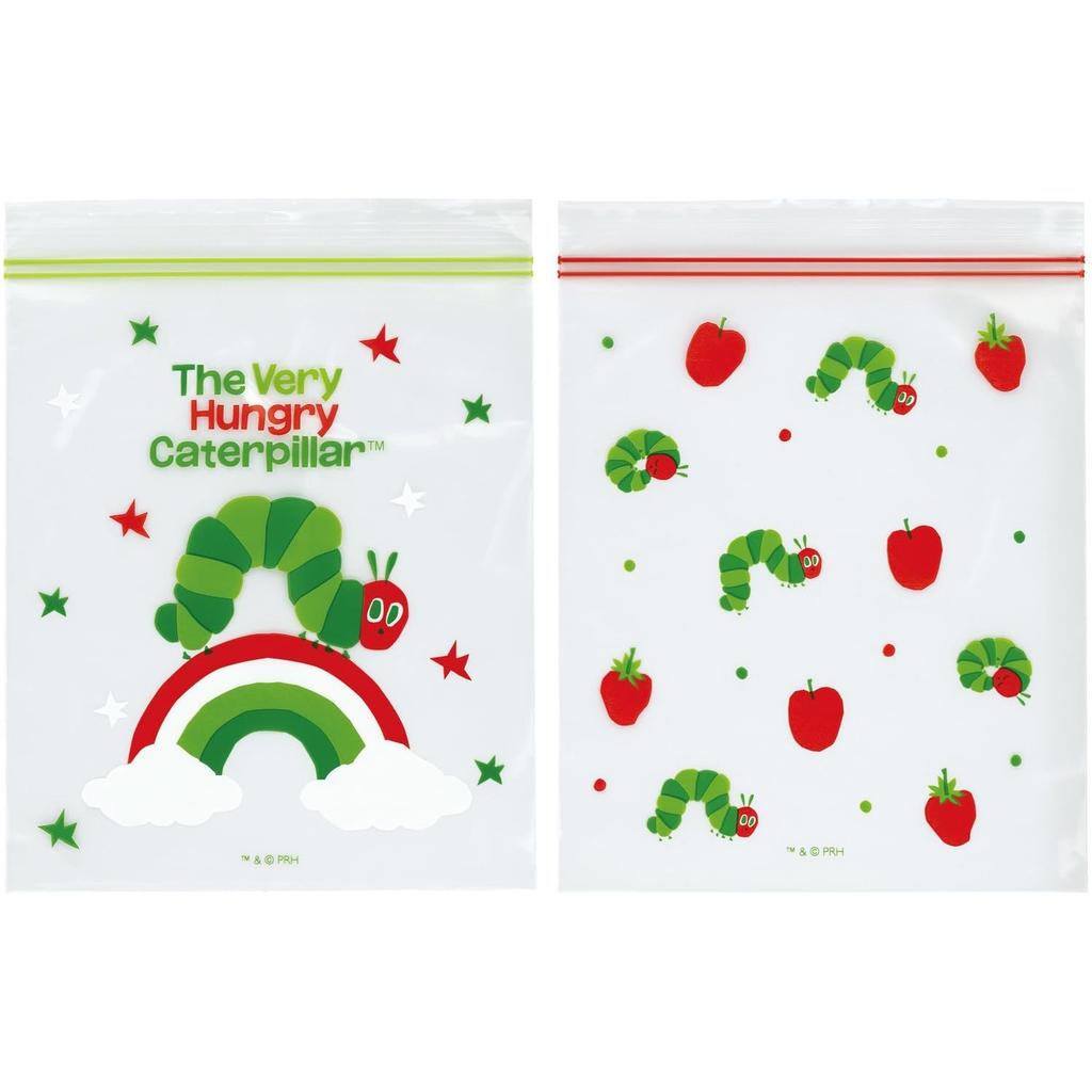 Skater Chuck Bag Zipper Petit 20 Sheets 2 Designs Hungry Caterpillar CPF20-A