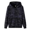 Langarm Zugband Taschen Reißverschluss Strickjacke Sweatshirt Herren Frühling Herbst Einfarbig Große Größen Hoodie Mantel