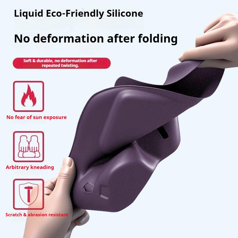 For Leapmotor B01 B10 Car Wireless Charging Silicone Pad Silicone Anti Slip Protective Cover Interior Modify Car Accessories