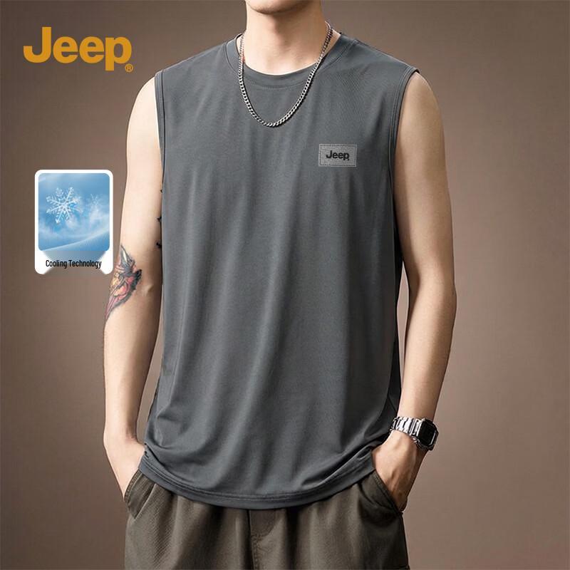 JEEP Men s Cooling Sport Tank Top 2XL