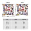 Haikyuu  Square Pillow Case Yu Nishinoya Cushion Covers Funny Polyester Decorative Throw Pillow Case Cover for Car 18x18