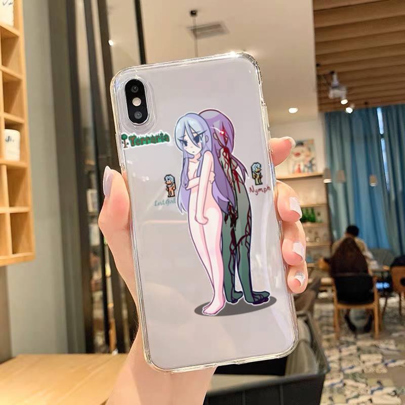 Горячая игра terraria чехол для телефона Samsung GalaxyS20 S21 S30 FE Lite Plus A21 A51S Note20 прозрачный корпус GALAXYs20