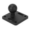 1 Inch AMPS Ball Mount Base Aluminum Alloy Electronic Device Mounting Base Ball Mount Base for Car